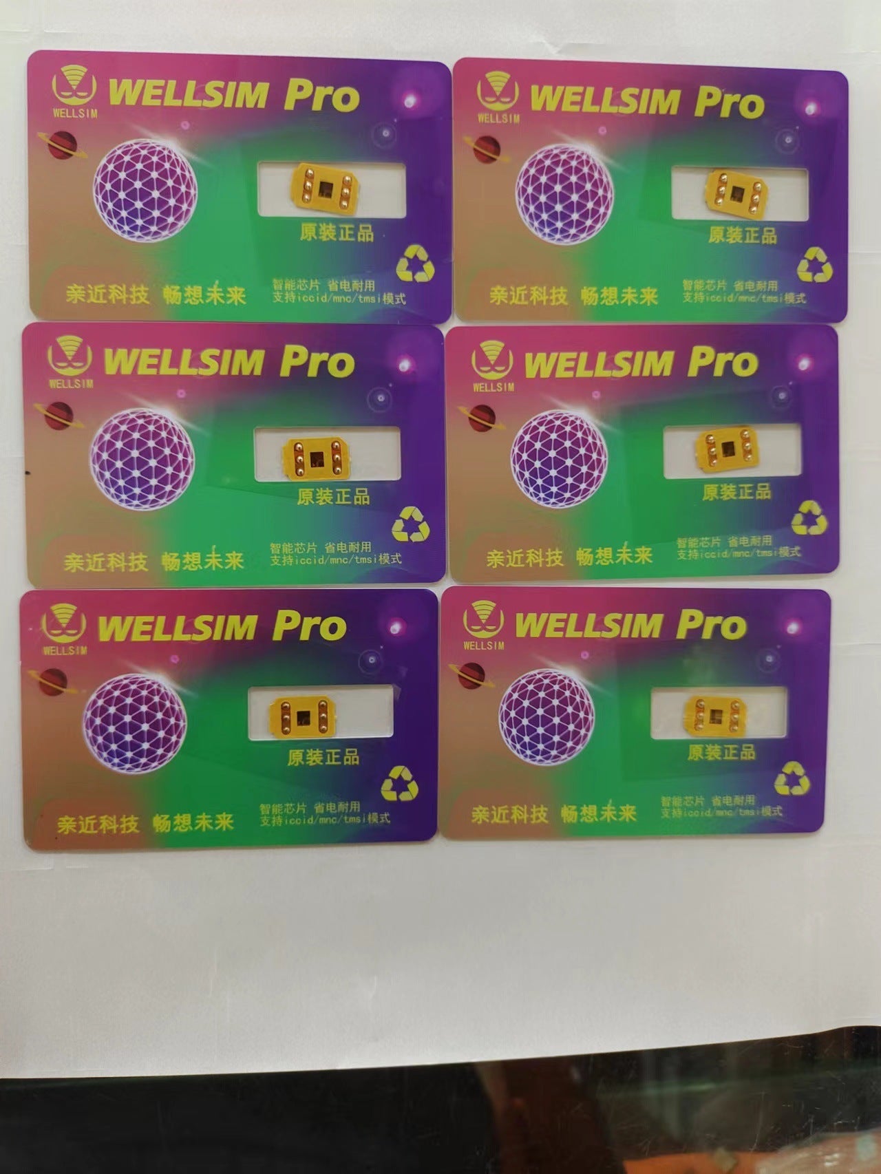 WELLSIM Unlock Card Sticker for iPhone 6S to 14PM