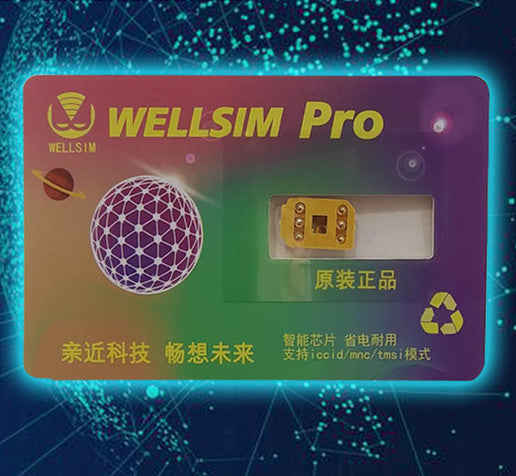 WELLSIM Unlock Card Sticker for iPhone 6S to 14PM