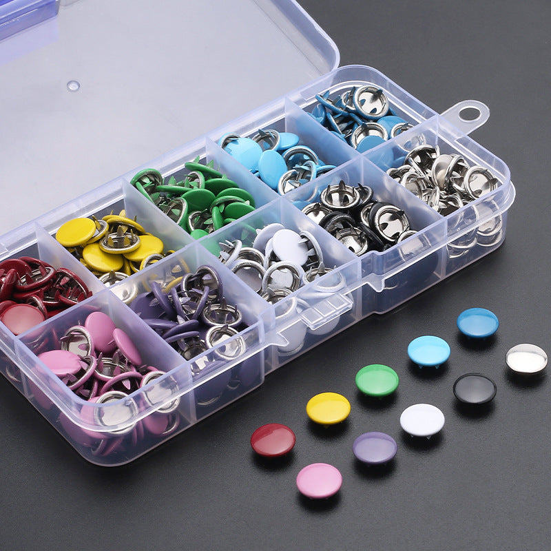 Snap Tool 9.5mm Colorful Hidden Baby Buttons