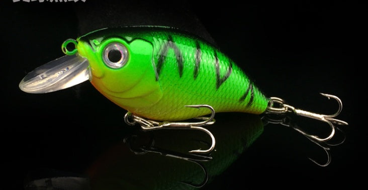 WALK FISH 5-Piece Minnow Lure Set - 5 Colors, Hard Bait