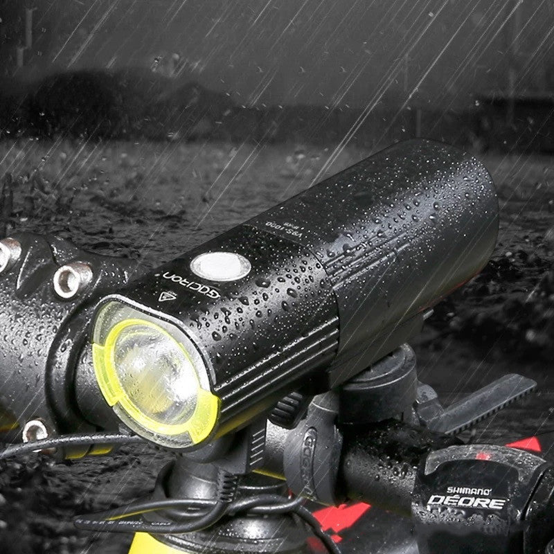 Waterproof 1600 Lumens Bicycle Headlight Power Bank