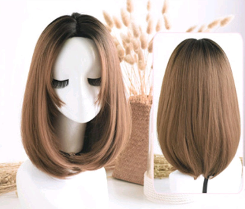 Long Straight Hair Realistic Fashion Wig