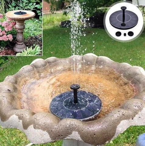 Solar Floating Mercury Garden Fountain