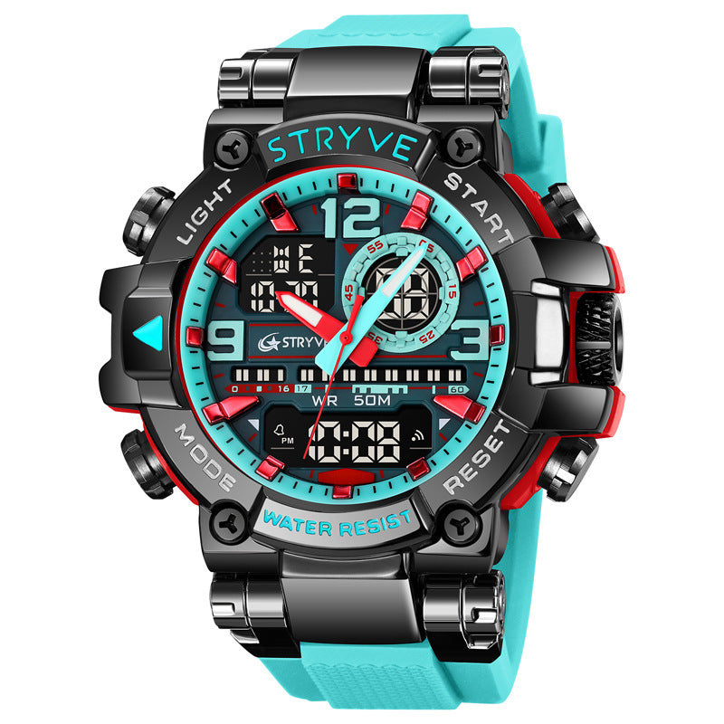Colorful Luminous Sports Waterproof Watch