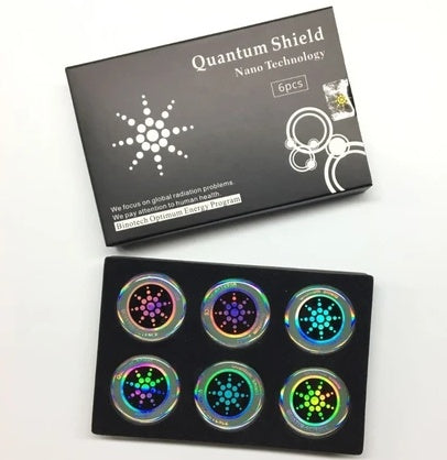 Anti-electromagnetic wave phone stickers