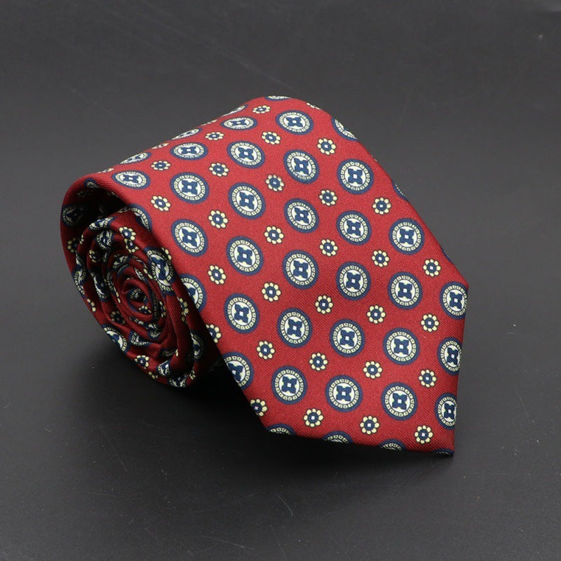 Bohemian Silk Men's Fashion Necktie