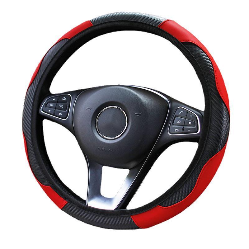 Carbon Fiber Sport Steering Wheel Cover No Inner Ring
