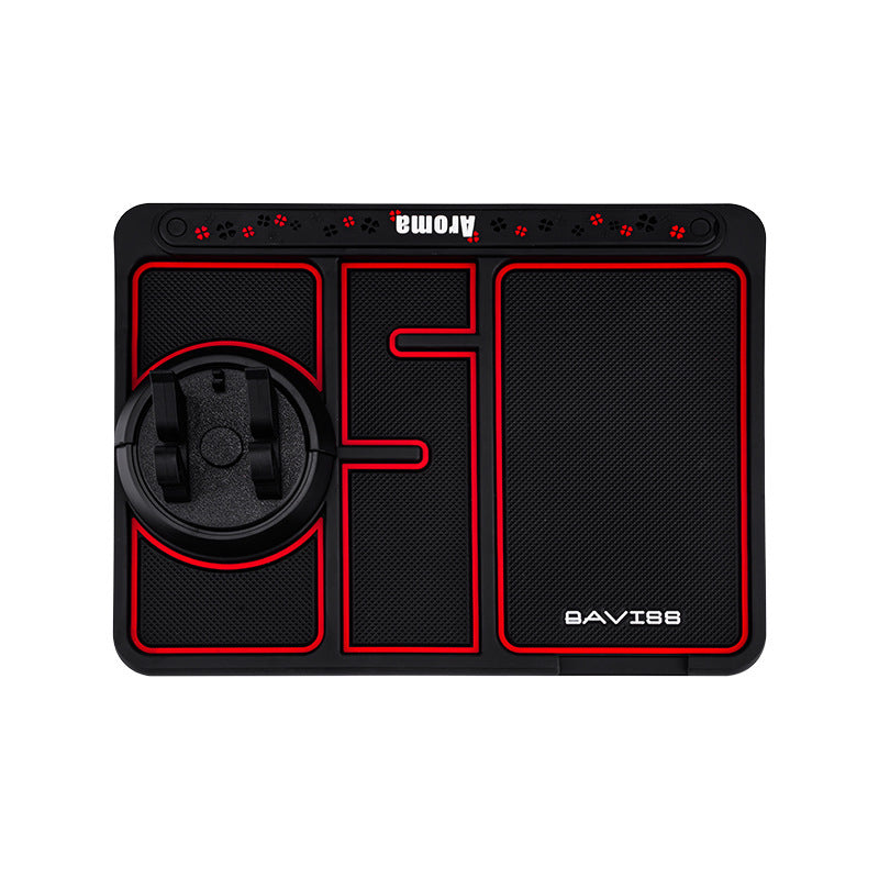 Non-Slip Car Phone Pad with Parking Number Card