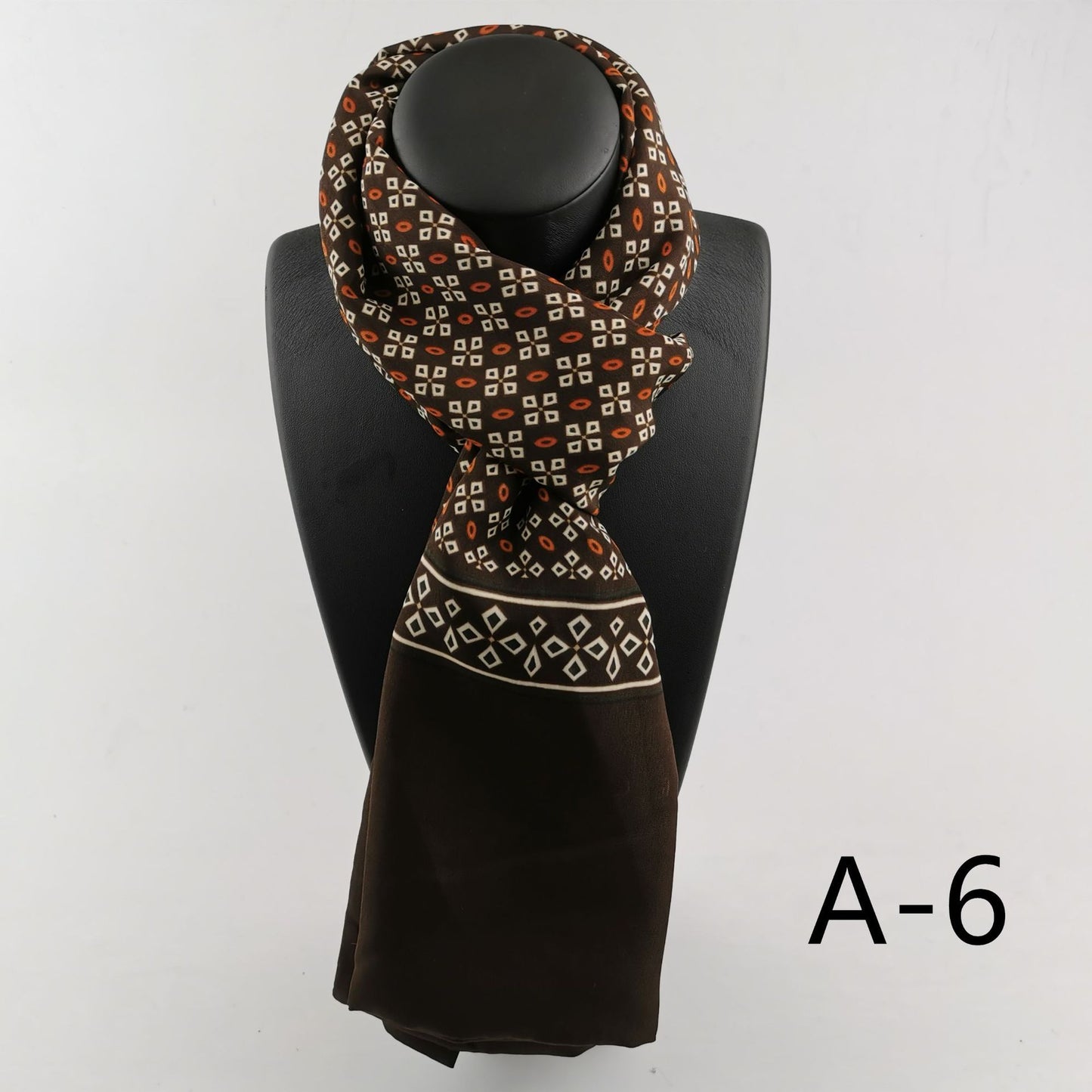Men's Double Layer Cashmere Washed Warm Scarf