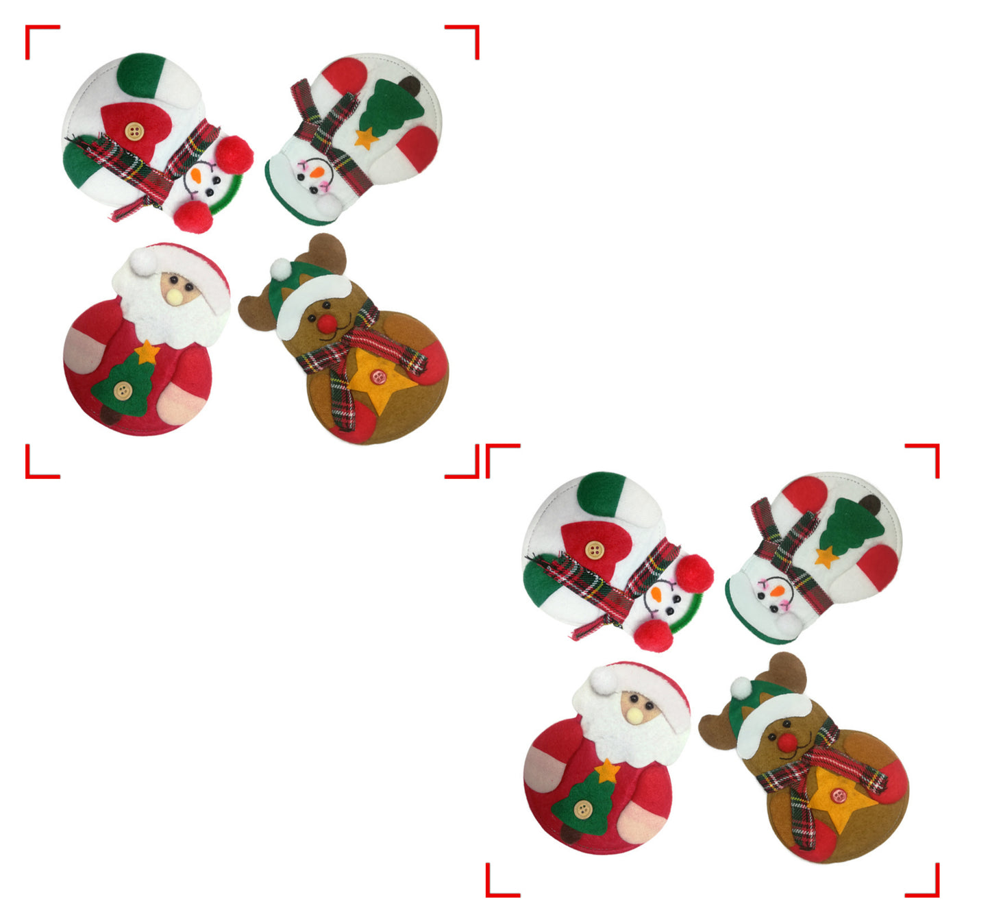 Christmas Snowman Cutlery Set