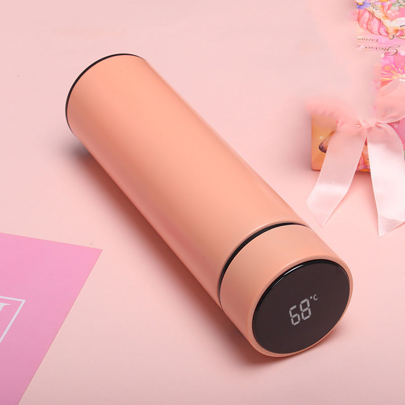 Stainless Steel Insulated Bottle with Temperature Display