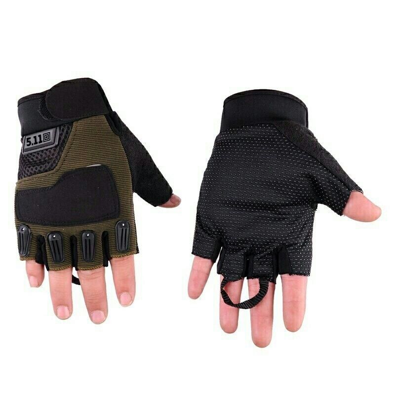 Four Seasons Non-slip Half-finger Riding Gloves Men