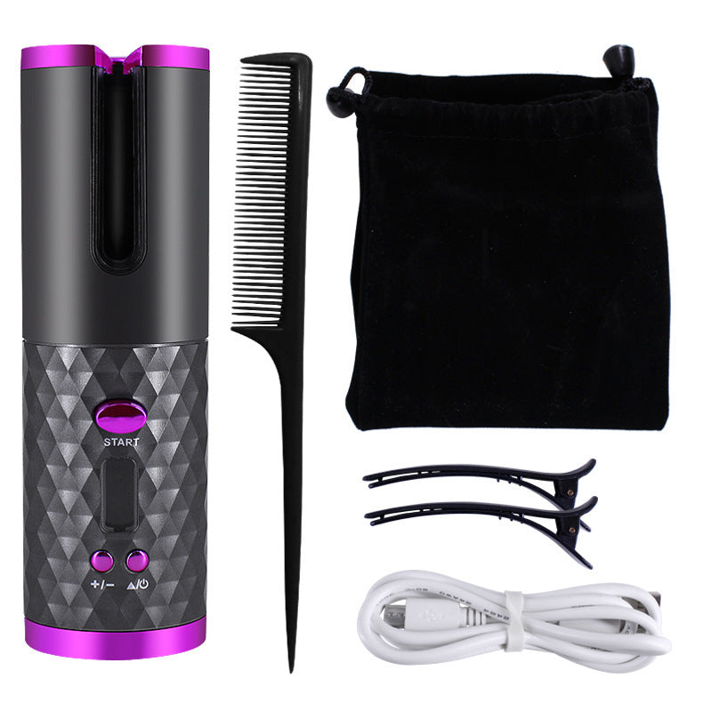 Portable Rechargeable Auto Hair Curler