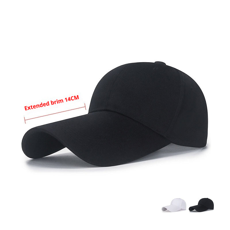 Lengthened Brim Sun Protection Fishing Hat Outdoor Baseball Cap