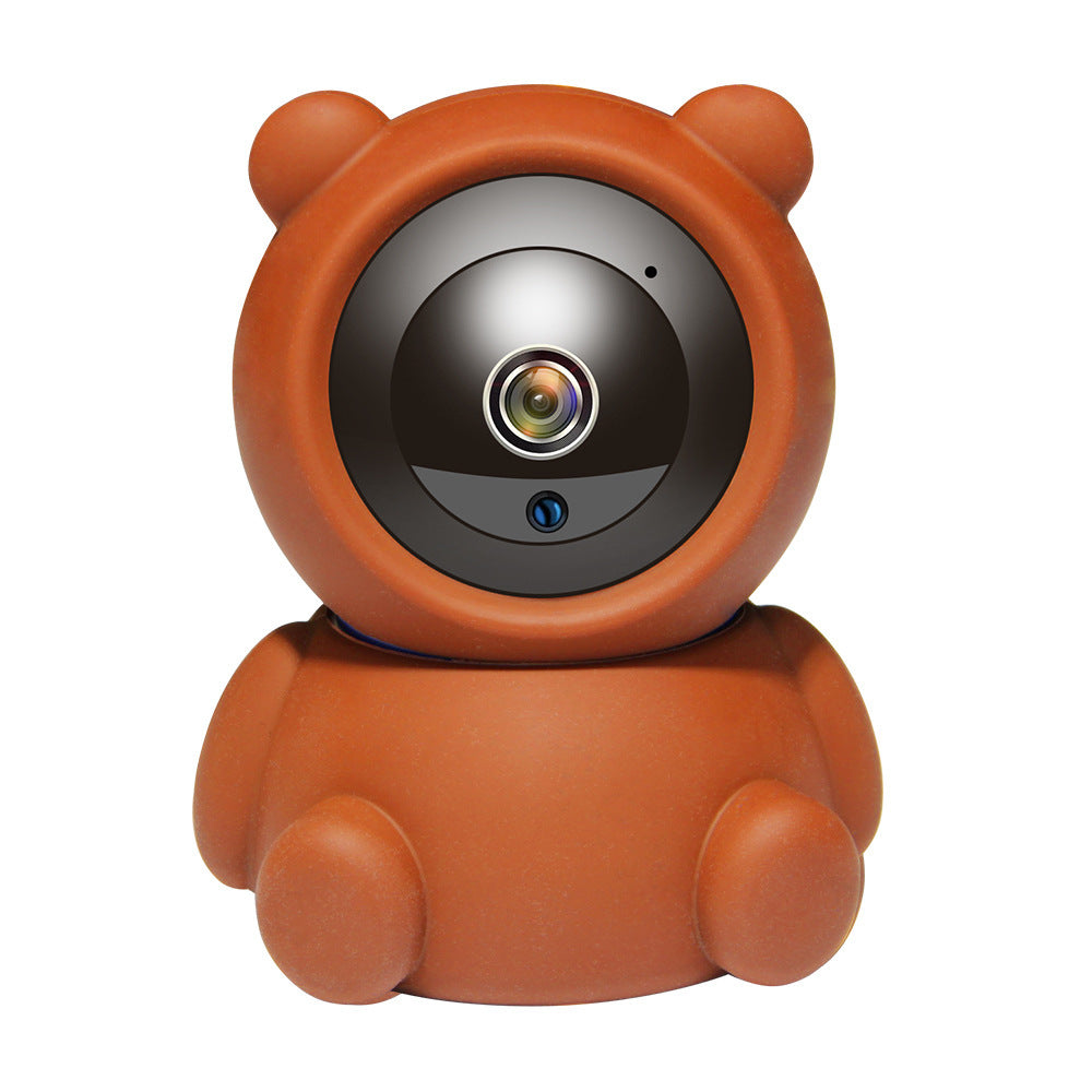 1080P WiFi Auto-Tracking Bear Camera with IR Night Vision
