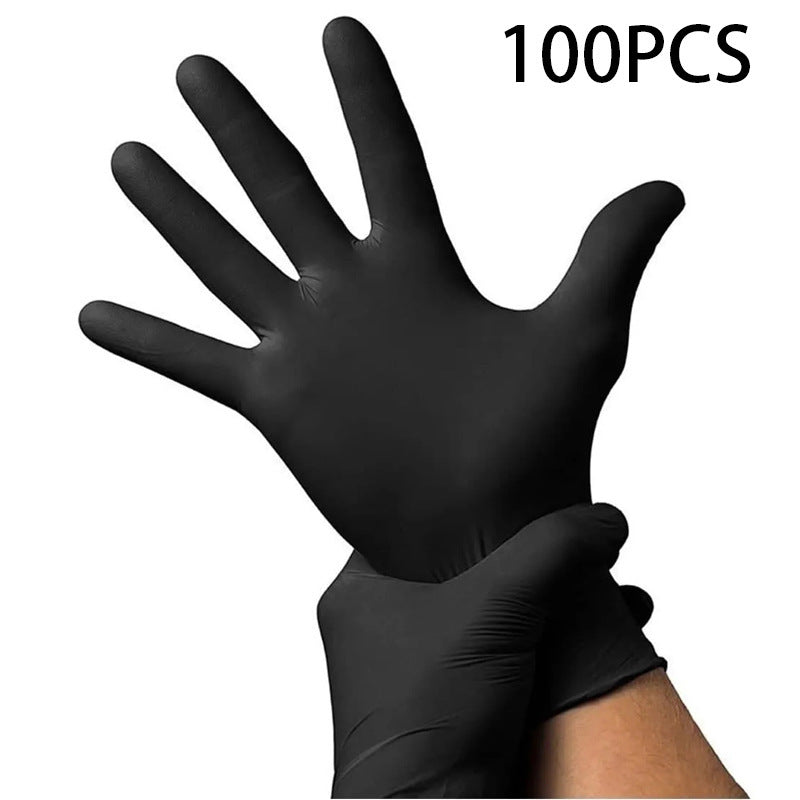 Disposable Black Protective Gloves