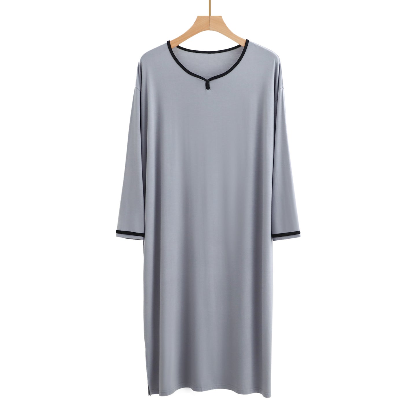 Long Soft Draping Bathrobe Men's Pajamas