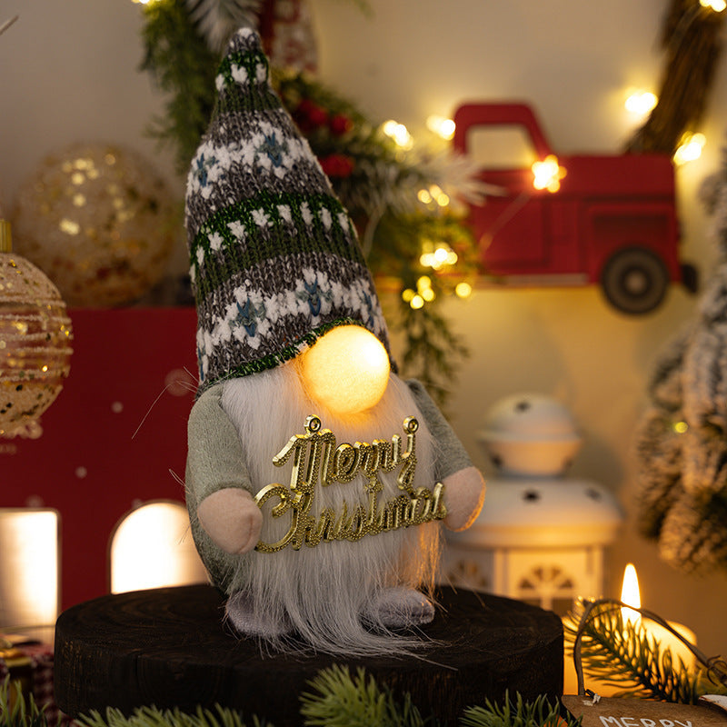 Creative Christmas Nose Decoration, Lights