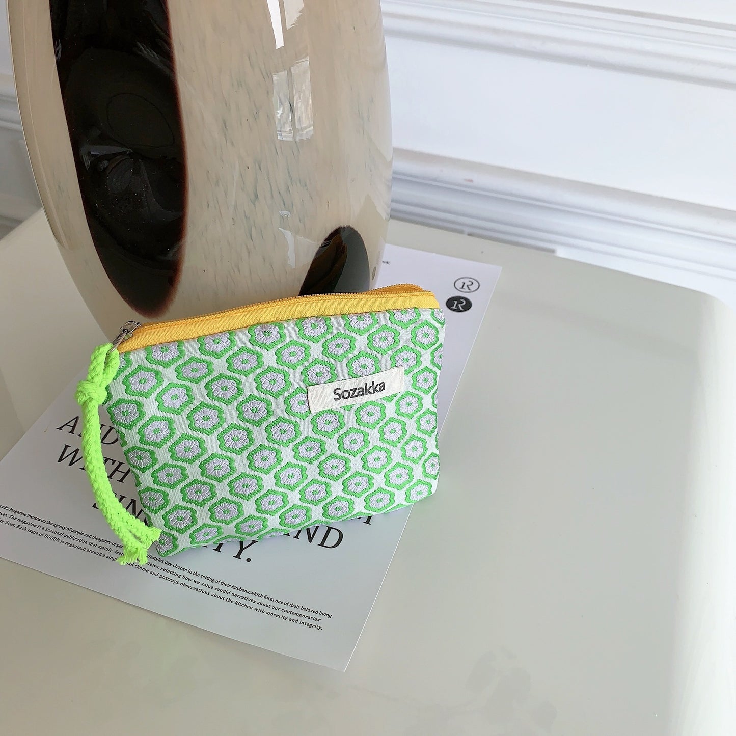 Female Cosmetic Bag Portable Coin Purse Wash Bag