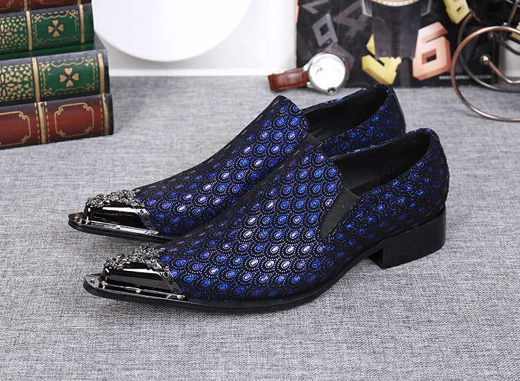 Trendy Brogue Men's Leather Shoes