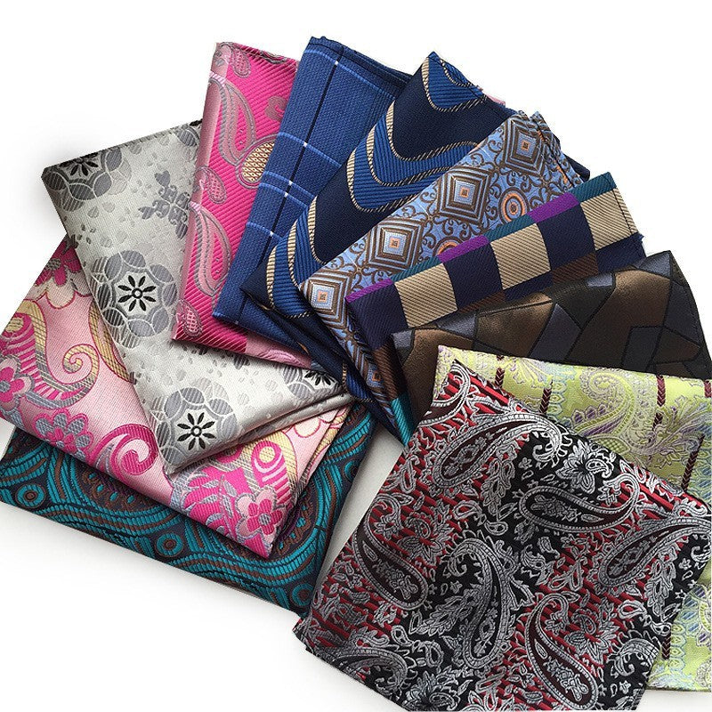 British Business Polyester Yarn Jacquard Small Towel