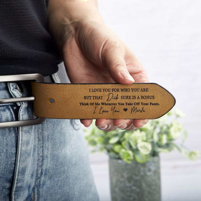 Father's Day Retro Men's Needle Buckle Belt