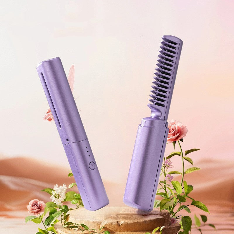 Pro Wireless Straightening & Curling Brush