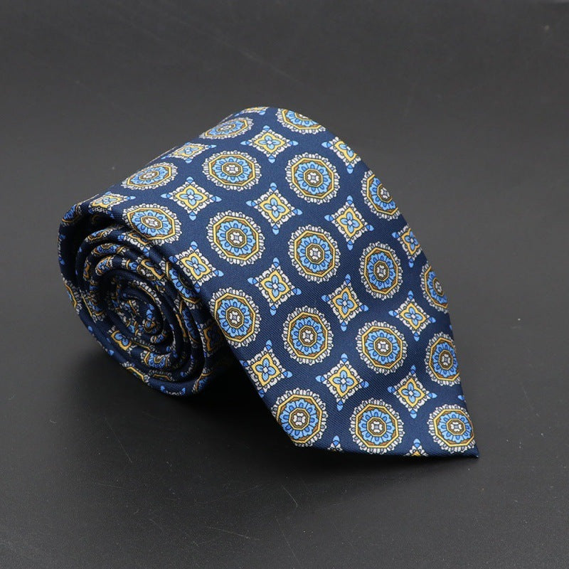Bohemian Silk Men's Fashion Necktie