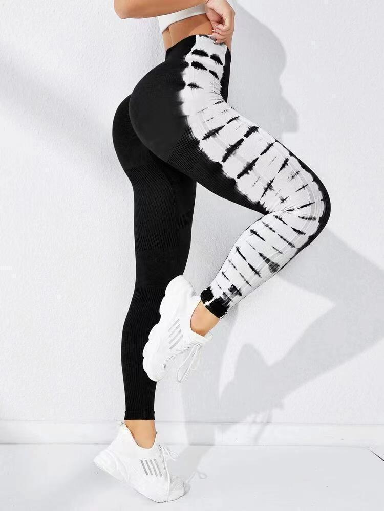 Tie-Dye Seamless Yoga Pants