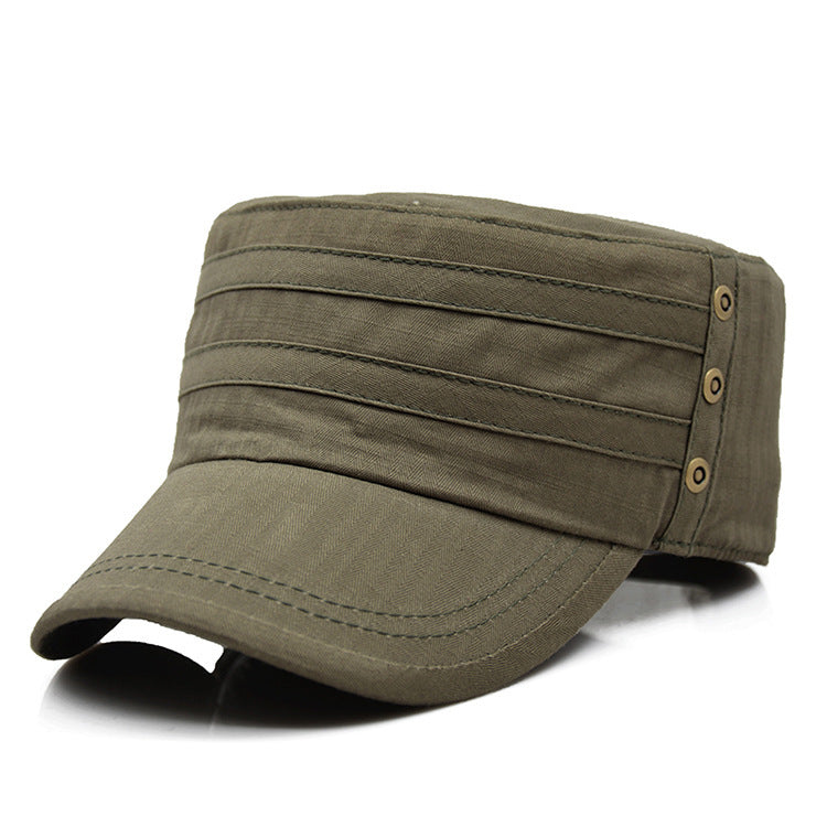 Spring Summer Flat-top Cap Thin Stylish Men Women