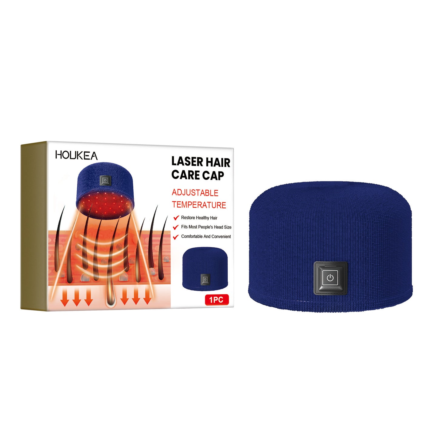 Houkea Toupee Hair Repair Heating Cap