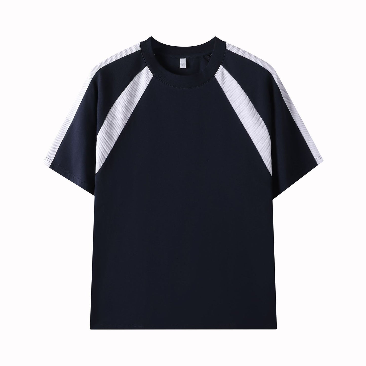 Double Yarn Cotton Round Neck Tee