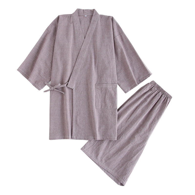 Japanese Men's Kimono Pajamas Shorts