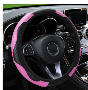 Carbon Fiber Sport Steering Wheel Cover No Inner Ring