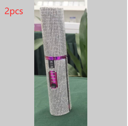 2-In-1 Electric USB Hair Straightening Brush Comb