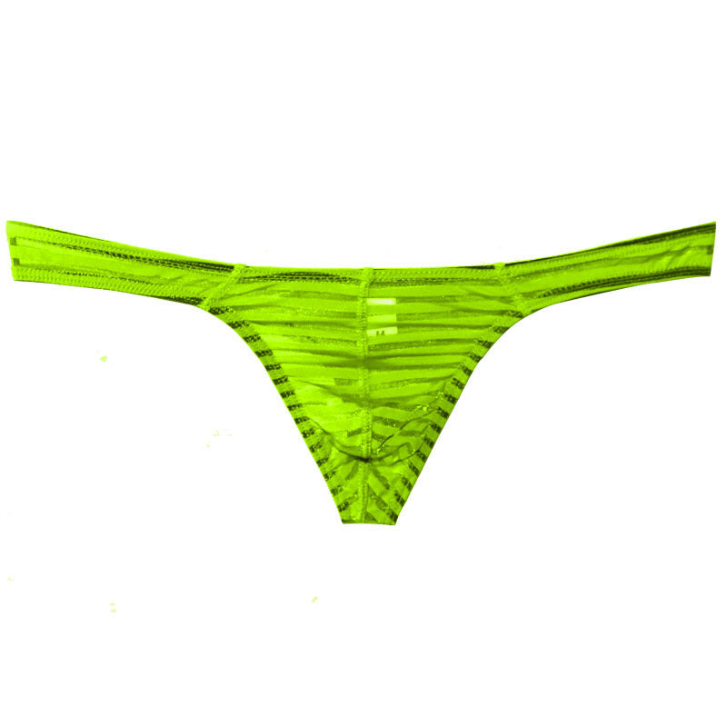 Men's T-shaped Breathable Low Waist U Convex Underwear