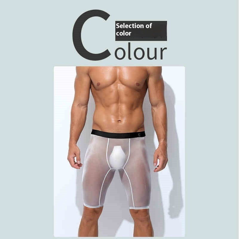 Plus Size Ice Mesh Sports Underwear