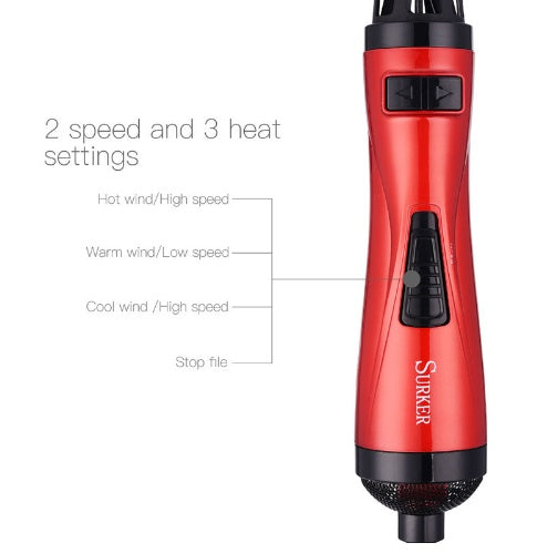 Professional 2-in-1 Hair Dryer and Curling Iron