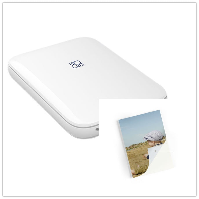Portable Wireless Color Photo Printer Bluetooth USB Thermal Sublimation