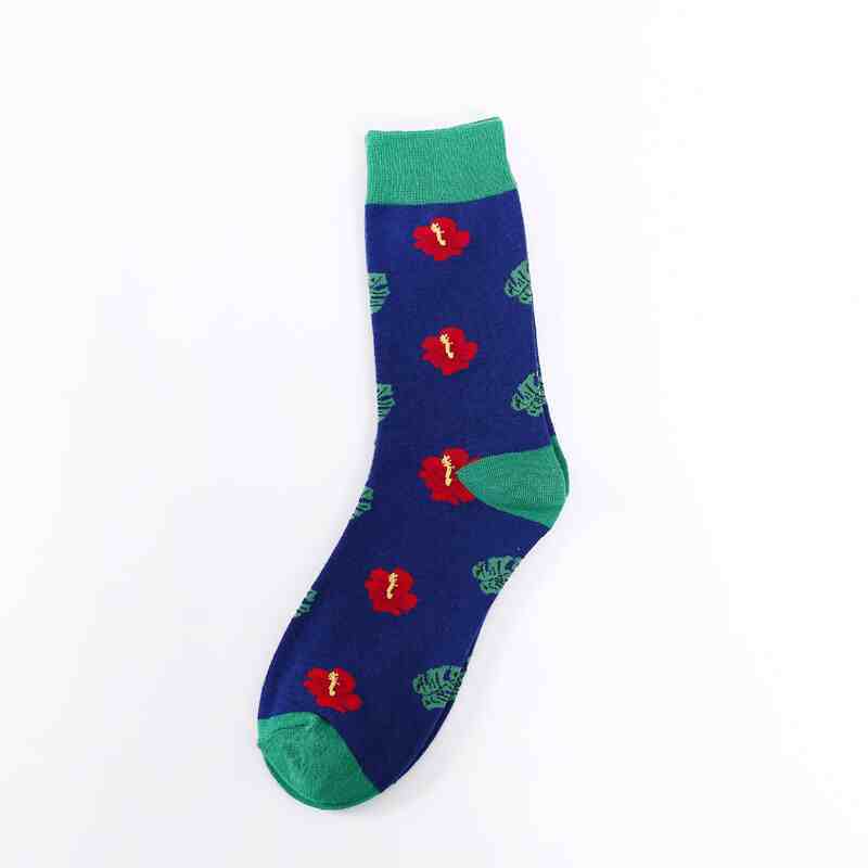 Pure Cotton Street Hip-hop Sports Long Socks