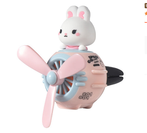 Aviator Bear Car Aromatherapy Ornament