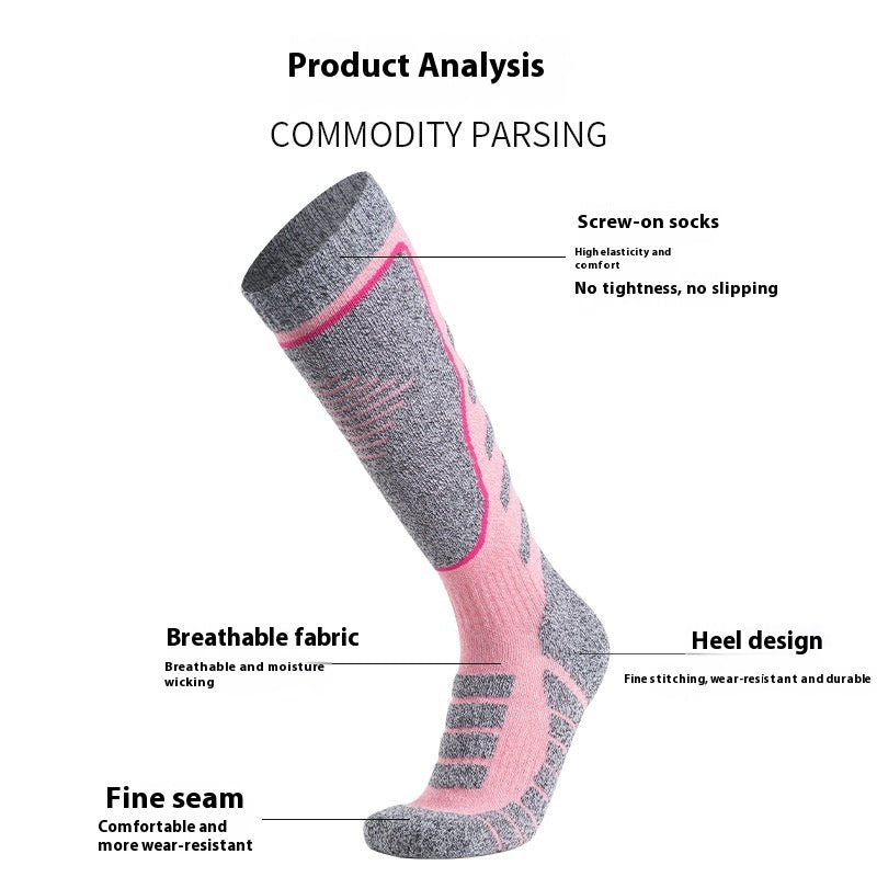 Outdoor Ski Thickened Climbing Socks