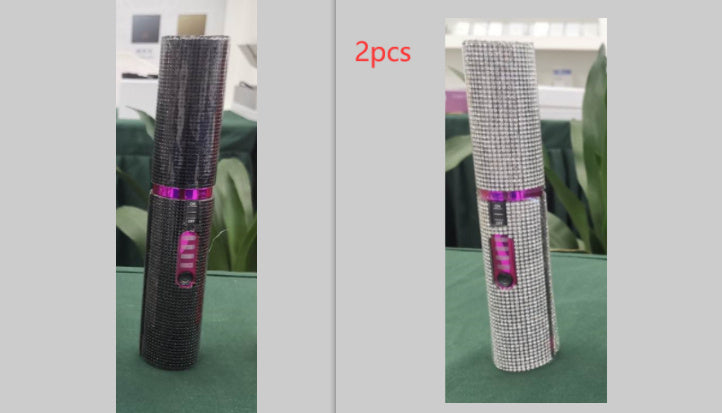 2-In-1 Electric USB Hair Straightening Brush Comb