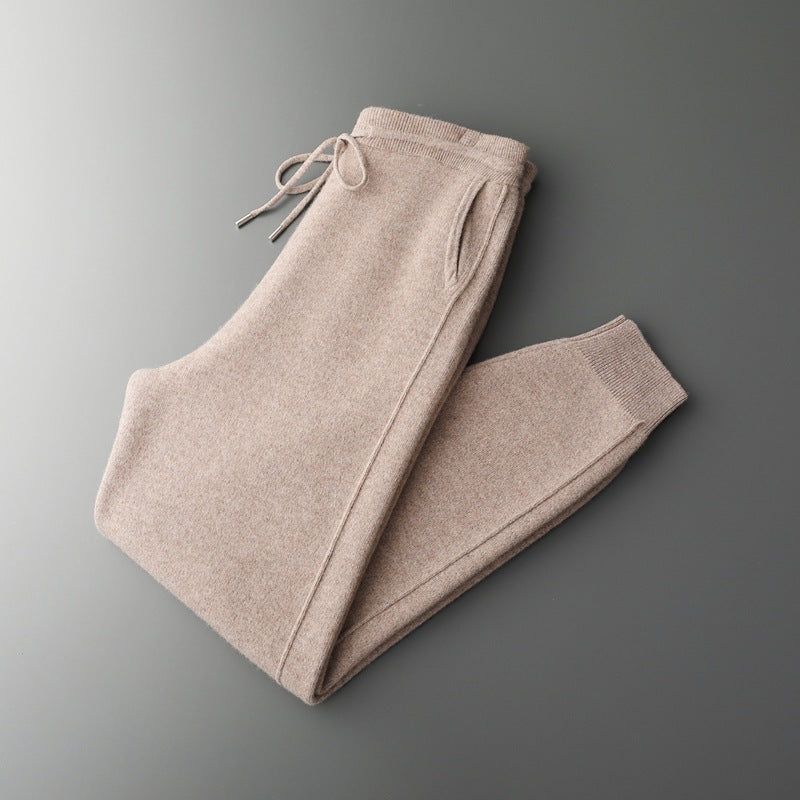 Men's Thick Wool Harem Pants
