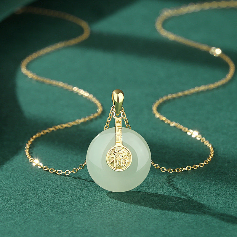 Nafu Peace Jade Necklace