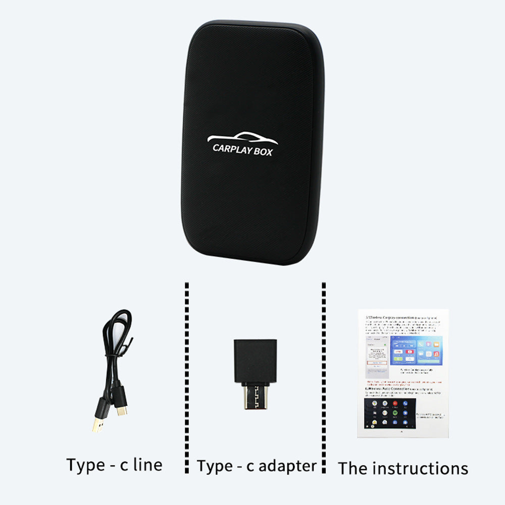 Wireless CarPlay Android Auto Adapter Box