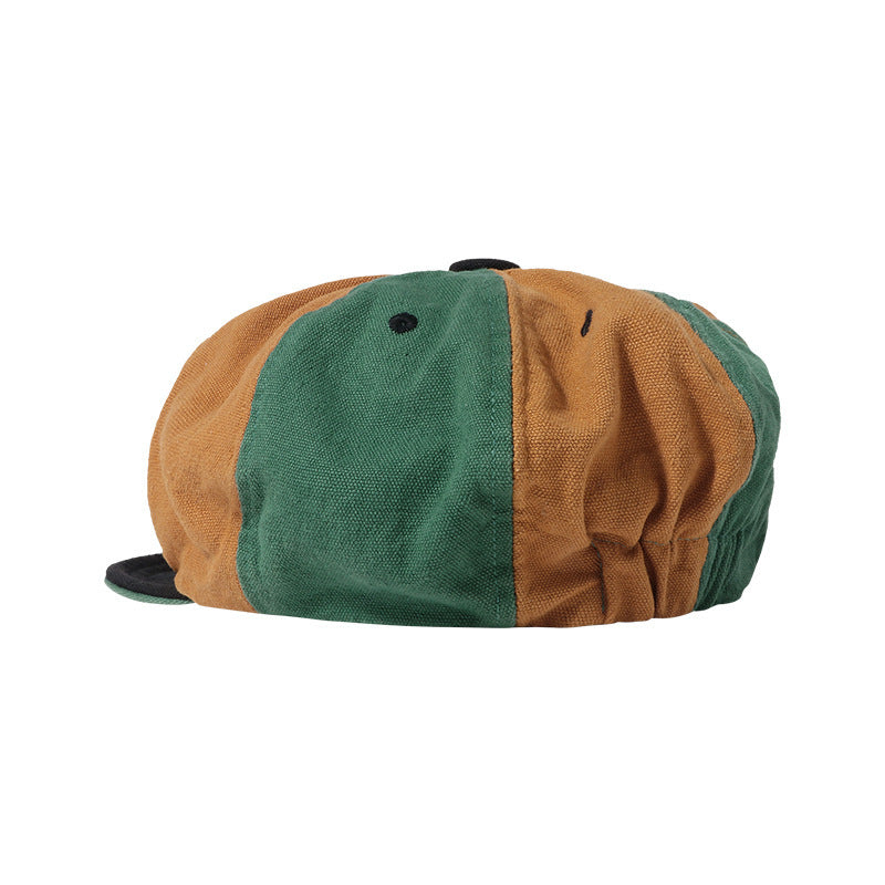 Color Matching Tension Beret Hat