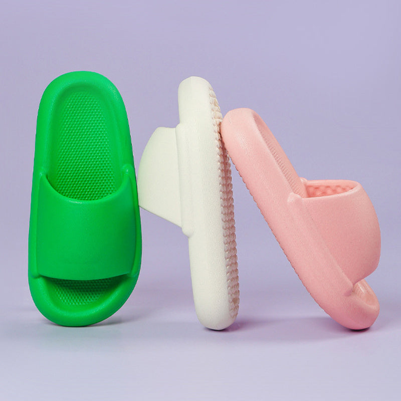 Summer Waterproof Indoor Slippers Thick Soles