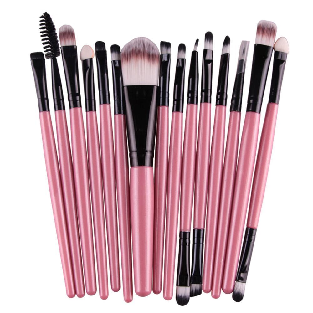 MAANGE 18-Piece Makeup Brush Set with Fan Brush – eBay Hot Seller