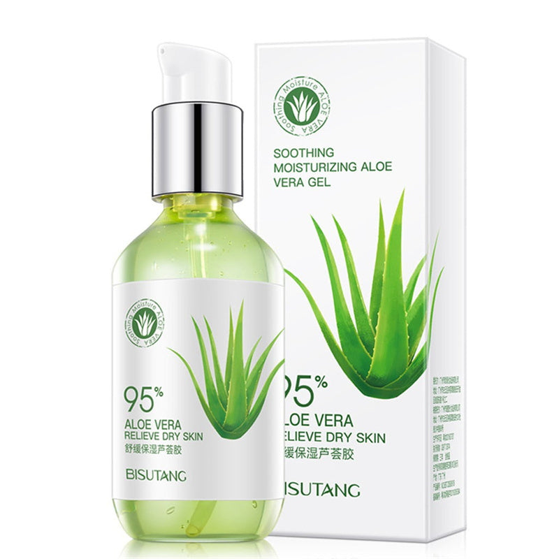 Aloe Gel Moisturizing Lotion Facial Cream Skin Care